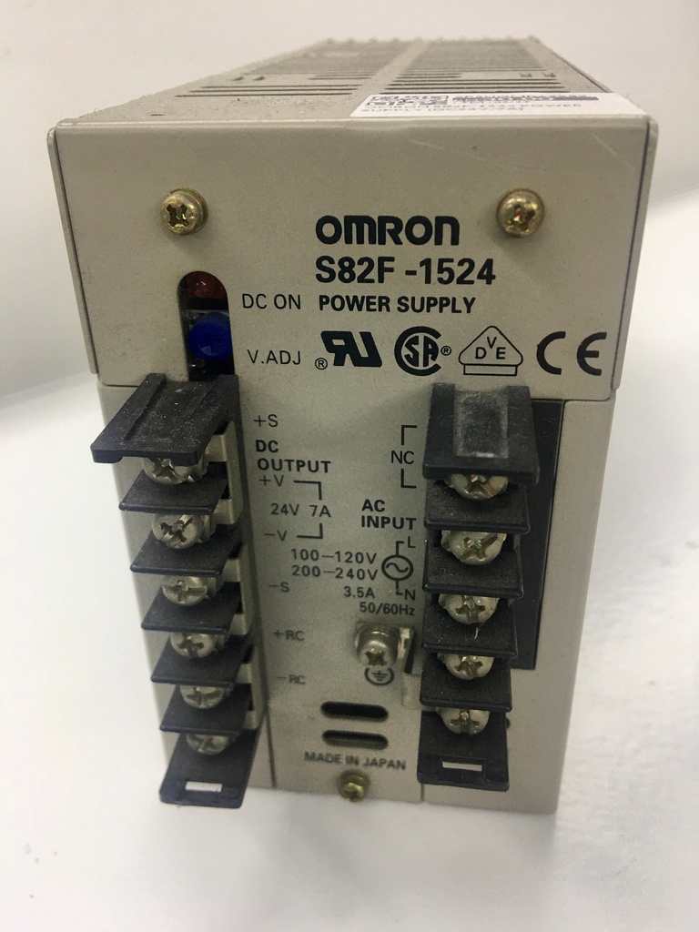 OMRON S82F-1524 POWER SUPPLY (DC24V/7A)