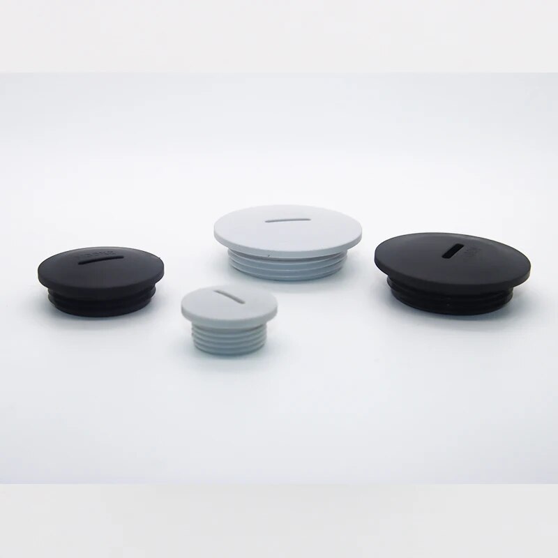 [SET] INDUSMART HOLE PLUG M18x1.5 (WHITE) [5PCS/PACK]