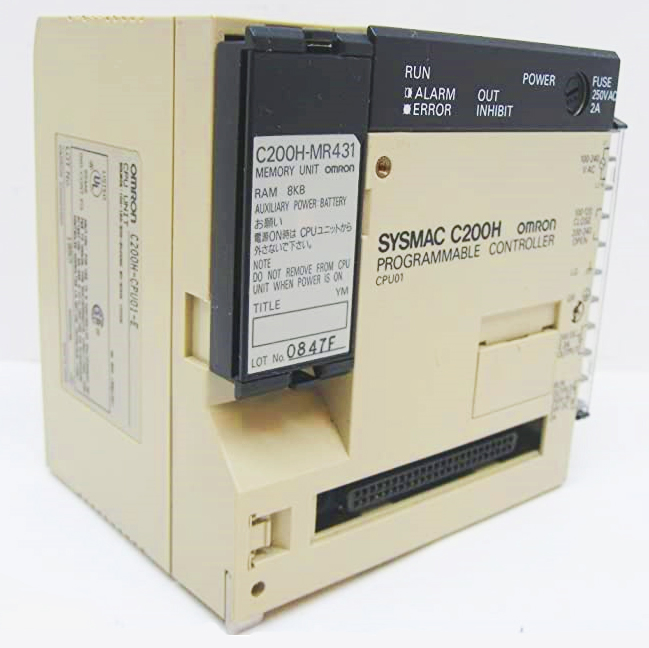 OMRON C200H-CPU01-E CPU UNIT