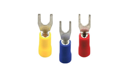 KST SVS1-5 VINLY-INSULATED SPADE TERMINAL 1.5-6.3MM-20Pcs