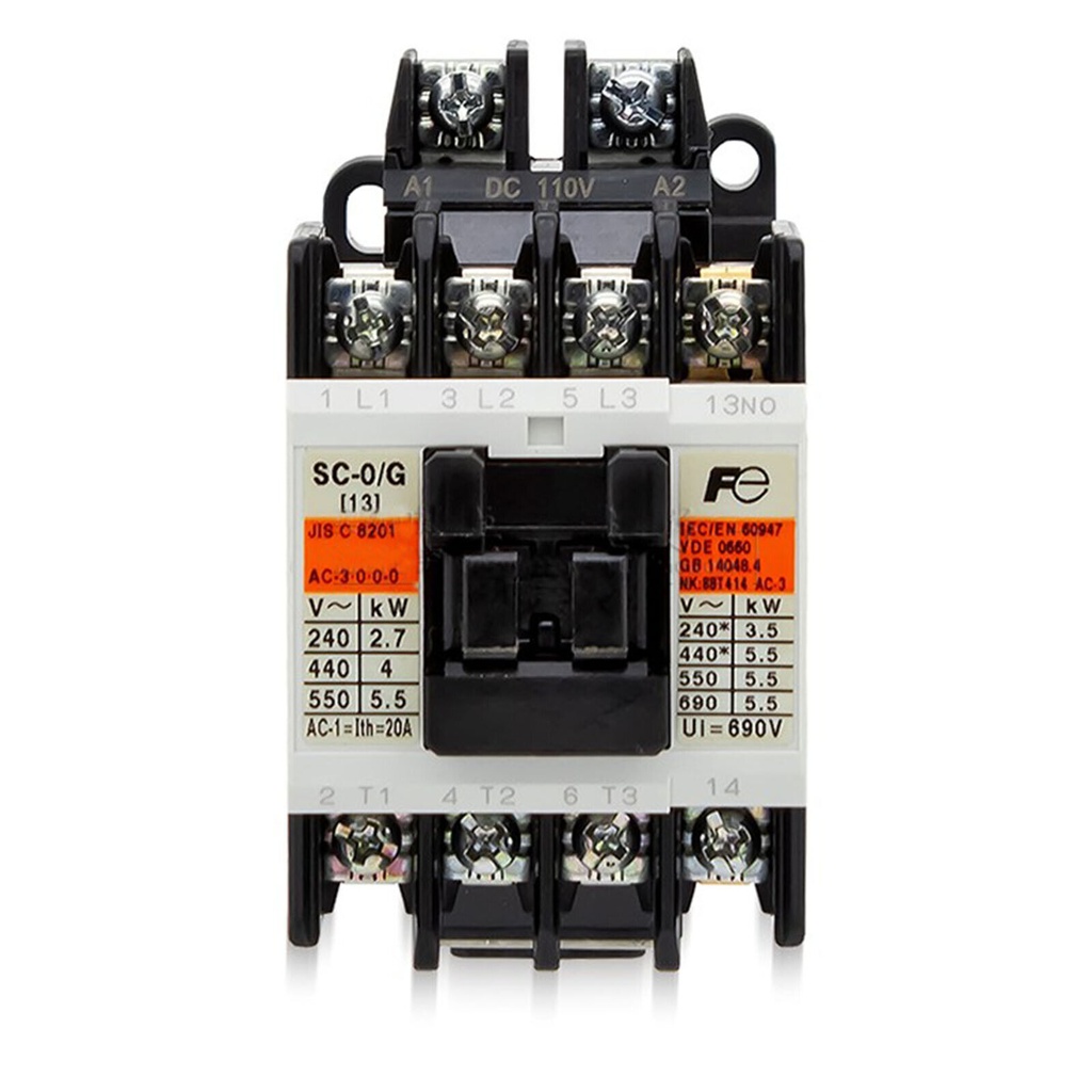 FUJI ELECTRIC SC-0/G Magnetic Contactor 24VDC