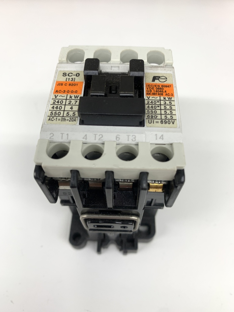 FUJI ELECTRIC SC-0 Magnetic Contactor VAC200-240 50/60Hz