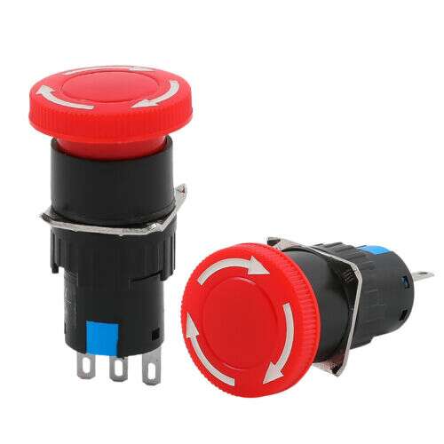 INDUSMART HBDS1-A EMERGENCY STOP BUTTON 250VAC 5A