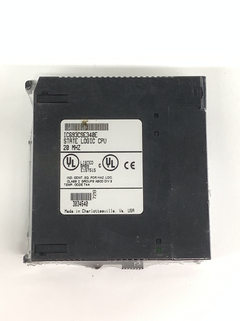 GE FANUC IC693CSE340E Logic CPU