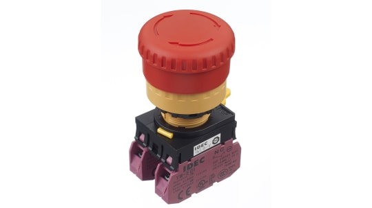 IDEC YW1B-V4E02R  Emergency Stop Button (22mm)