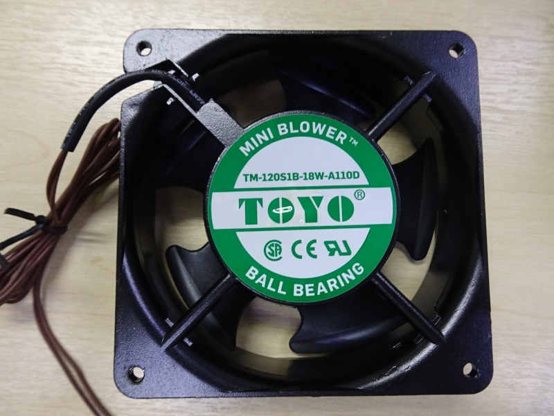 TOYO Cooling Fan TM-120S1B-18W-A110D