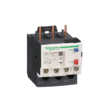 SCHNEIDER ELECTRIC LRD07 Tesys LRD Thermal Overload Relays, Class 10A 1.6-2.5A