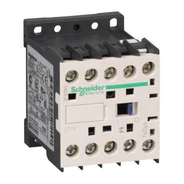 SCHNEIDER ELECTRIC LP1K0910BD Contactor 3P ,AC-3, &lt;= 440V, 9A , 1 NO aux, 24V DC