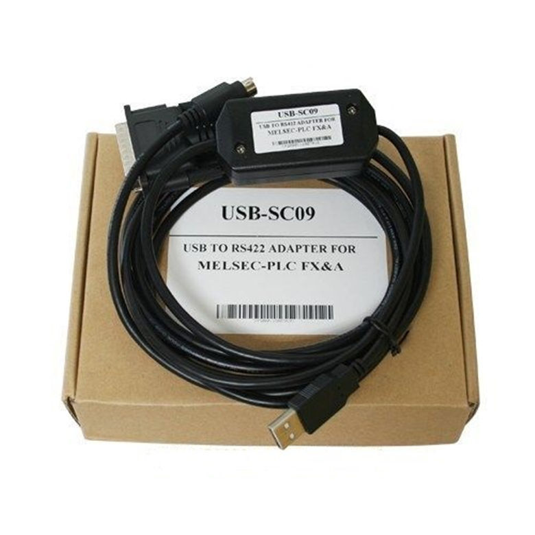 USB-SC-09-FX USB to RS422 PLC Cable For MELSEC FX&amp;A PLC