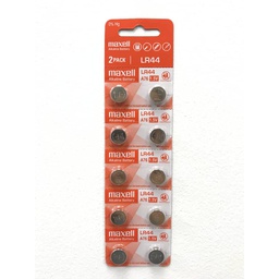 [A76/LR44MAX] MAXELL A76/LR44  Alkaline Manganese Button Cell