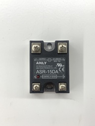 [ASR-15DA[2]ANL] ANLY ASR-15DA Solid State Relay; Ucntrl: 4ö32VDC; 15A; 24ö280VAC; Series: ASR