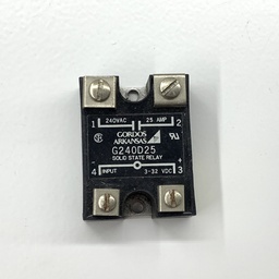 [G240D25(240VAC)[2]CRO] CROUZET G240D25 (240 VAC) CROUZET GORDOS G240D25 SOLID STATE RELAY 240VAC 25AMP