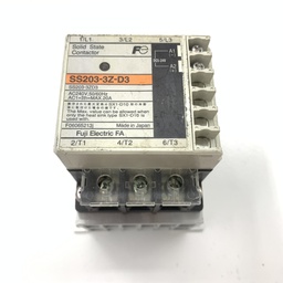 [SS203-3Z-D3[2]FUJ] FUJI ELECTRIC SS203-3Z-D3 Fuji Electric SS203-3Z-D3 Solid State Contactor