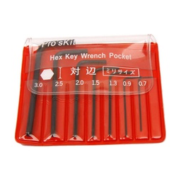 [8PK-022PRO] PRO'SKIT 8PK-022  7Pcs Miniature L Shaped Hex Key Set