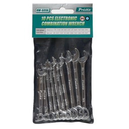 [HW-609APRO] PRO'SKIT HW-609A 10Pcs Combination Wrench (Hw-608A)