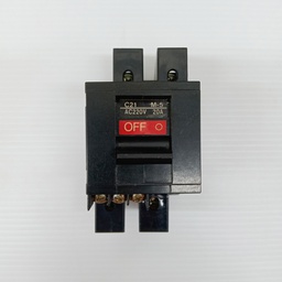 [C21M-520A[2]MAT] MATSUSHITA C21 M-5 Circuit Protector 2 Pole 20A (AC220V)