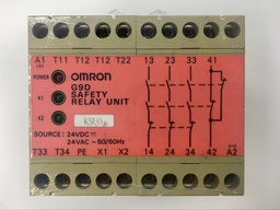 [G9D-301[2]OMR] OMRON G9D-301 Safety Relay, 24 V ac/dc, Screw, DIN Rail Mount