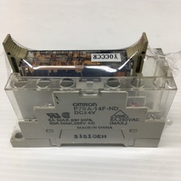 [G7SA-3A3BDC24+BASE[2]OMR] OMRON G7SA-3A3B DC24+BASE PCB terminal Relay 30 VDC 6 A, 250 VAC 6 A (30 VDC 6 A