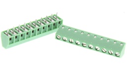 [3.81-10P-SETIND] INDUSMART 3.81-10P (SET) MINI GREEN CONNECTOR