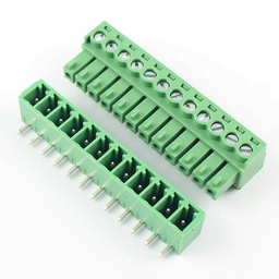 [3.81-12P-SETIND] INDUSMART 3.81-12P (SET) MINI GREEN CONNECTOR