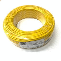 [AB-4MM-PC-YELLOWECO] ECO 4mm PVC CABLE - YELLOW